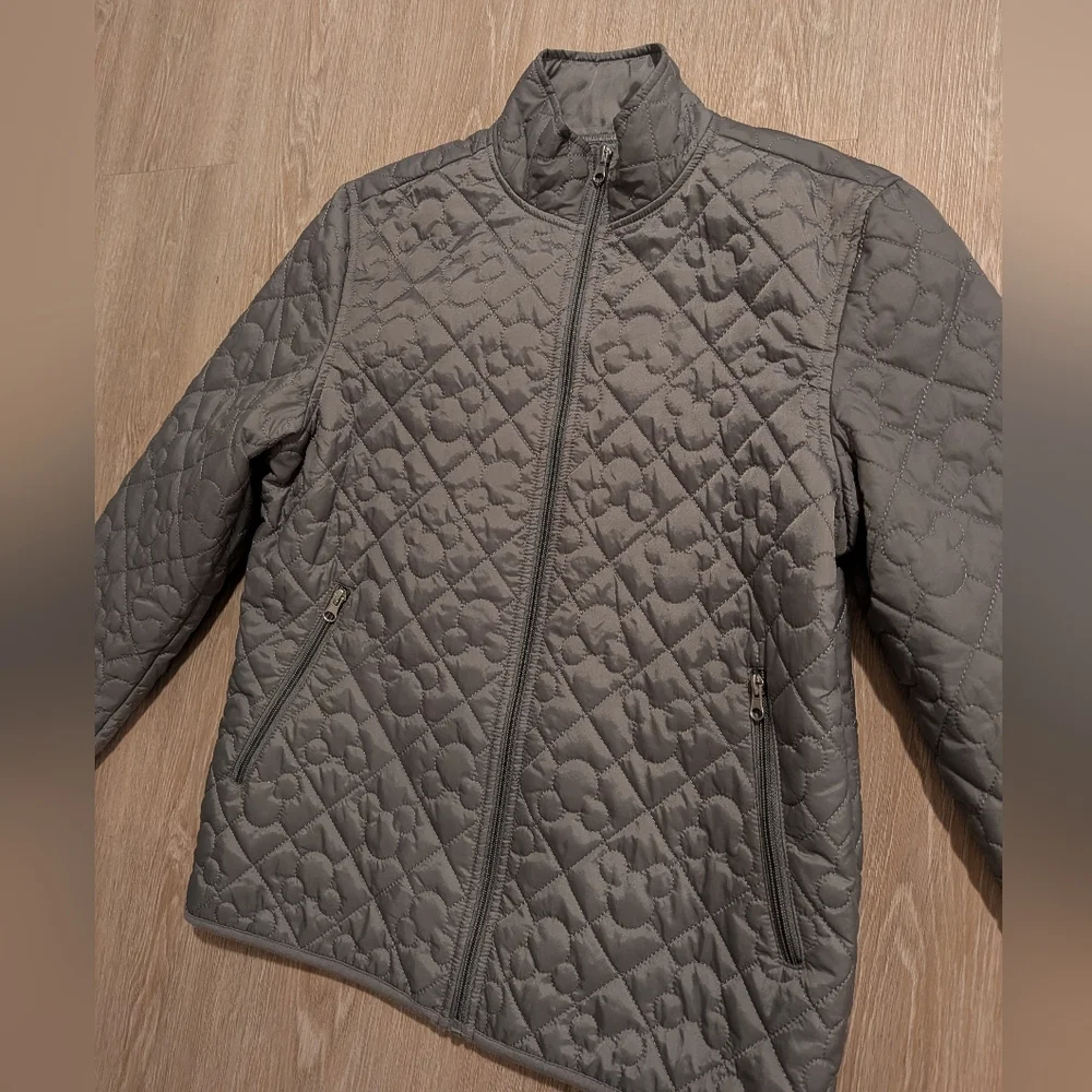 Disney Jacket Women's XS Mickey Mouse Quilted Full Zip